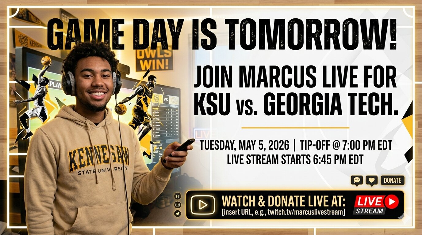 Game day reminder posted in an Instagram story